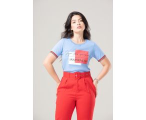 DINIZ T-SHIRTS FEMININA - SEJA SUA PRÓPRIA INSPIRAÇÃO 