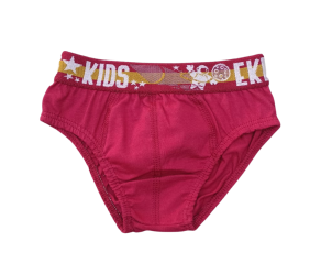 KIT 6 CUECA INFANTIL COM CÓS PERSONALIZADO