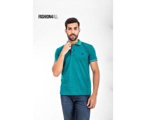 CAMISA GOLA POLO MASCULINA TIGRE MALHADO VERDE