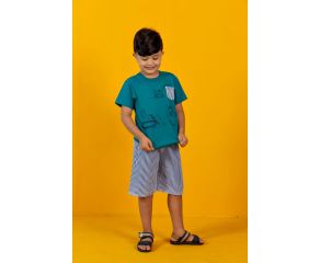 CONJUNTO.GOLA CARECA ESCAVADEIRA. REF 711- TANTINHO KIDS 