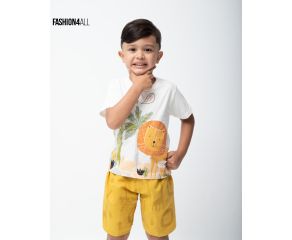 CONJUNTO. GOLA CARECA SAFARI. REF 705 - TANTINHO KIDS 