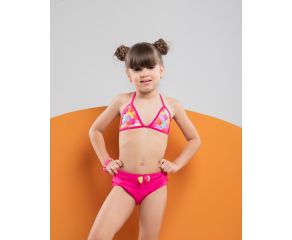 BIQUINI IASMIM COM LAÇO NA CALCINHA - ONDAS KIDS