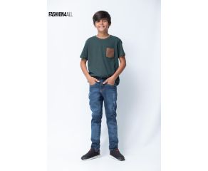 CALÇA JUVENIL JEANS AMACIADA - ARTE DE MENINO