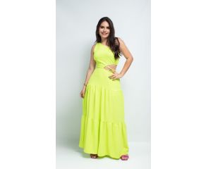 VESTIDO LONGO DE UM OMBRO SÓ 