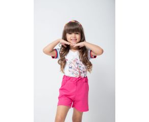 T-SHIRT INFANTIL BUTTERFLY SEMPRE LINDA 