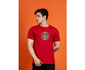 CAMISA MASCULINA VERMELHA MARIO