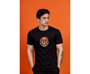 CAMISA MASCULINA PRETA MARIO