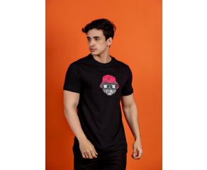 CAMISA MASCULINA PRETA URSO