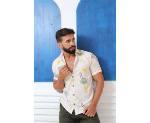 CAMISA VISCOSE MASCULINA NAUTICAL 