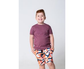 T-SHIRT MESCLA INFANTIL - ZUZINHA KIDS