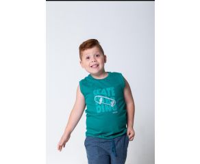REGATA MACHÃO ESTAMPADA - ZUZINHA KIDS